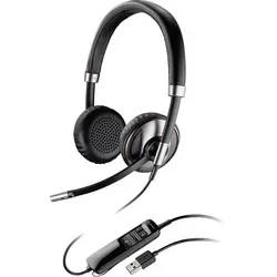 Plantronics Blackwire C720-M UC Stereo Headset - Telefon-Headset mit Bluetooth und USB-Anschluss, ideal für klare Anrufe dank Boom-Mikrofon und praktischer Lautstärkeregelung.