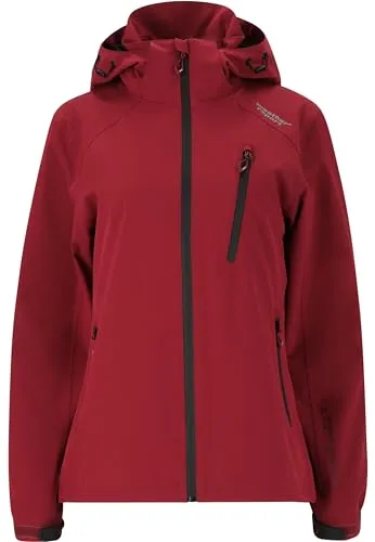 WEATHER REPORT Damen Funktionsjacke Camelia W-PRO15000 - Biking Red - Funktionsjacke für Damen, atmungsaktiv und wasser- sowie winddicht, ideal für Outdooraktivitäten und den Alltag.