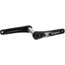 Hope EVO Kurbelgarnitur ohne Spider - Schwarz (165 mm) - Veloantrieb, hochwertige Kurbelgarnitur mit modernem Design, ideal für anspruchsvolle Mountainbiker und Rennradfahrer.