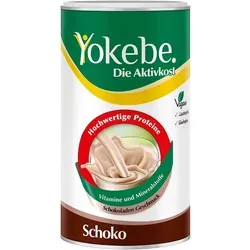 YOKEBE Schoko Diätshake – 500 g Mahlzeitersatz für Gewichtsabnahme - Leckerer Schoko-Diätshake als wertvoller Mahlzeitersatz für eine kalorienreduzierte Ernährung. Hochwertige Proteine, vegan, gluten- und laktosefrei – für eine einfache Zubereitung und langanhaltende Sättigung.