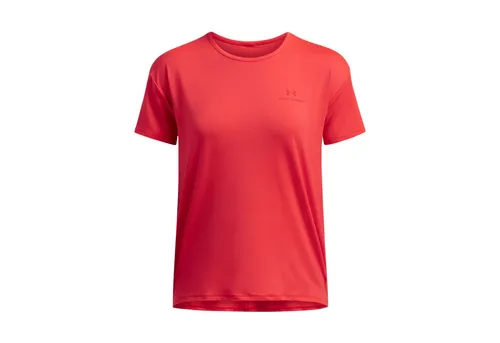 Under Armour Vanish Energy SS 2.0 - Racer Red, S - Outdoor & Funktionsshirts für Damen, mit Under Armour RUSH Technologie, die Energie zurückgibt und für optimale Bewegungsfreiheit sorgt - ideal für intensives Training!