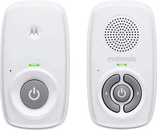 Motorola Nursery AM21 Babyphone - Digitales Babyfon mit DECT-Technologie und 300m Reichweite - Babyphone mit hochempfindlichem Mikrofon und sicherer DECT-Verbindung. Überwachen Sie Ihr Baby akustisch bis zu 300 Meter, ideal für ein sicheres Zuhause.