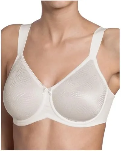 Triumph Essential Minimizer W X BH, Elfenbein - Funktionsunterwäsche mit optischer Volumenreduktion um eine Cup-Größe, bietet optimalen Halt und Support bis in große Größen.