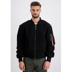 Alpha Industries Bomberjacke MA-1 Teddy schwarz XXXL (58/60)