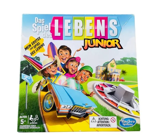 Spiel des Lebens Junior Hasbro Kinderspiel Brettspiel Gesellschaftsspiel
