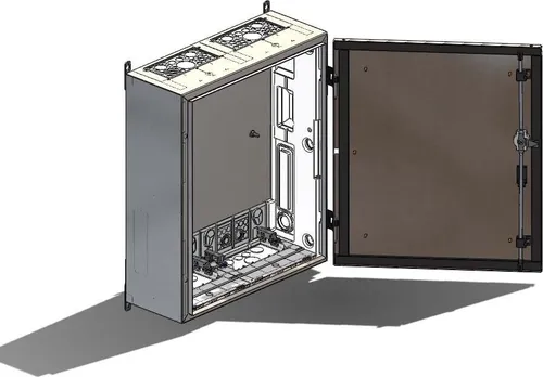 ABN System-Gehäuse SE24 IP54 weiß Zähler-Leergehäuse System-Gehäuse