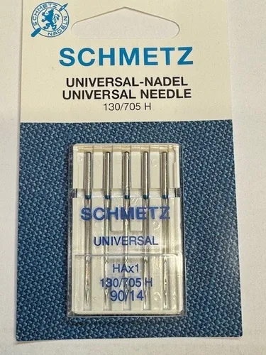 Nähmaschinennadeln Schmetz 130/705H  Stärke 90   UNIVERSAL HAx1 5