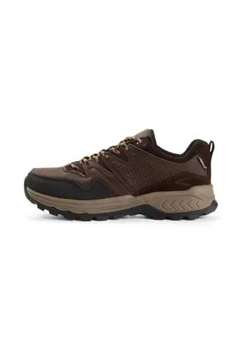 camel active Herren teXXXactive® Schnürschuhe aus echtem Leder Braun - Hochwertige Schnürschuhe aus wasserabweisendem Crazy Horse Rindsleder. Mit atmungsaktivem Futter und rutschhemmender Sohle für optimalen Komfort und Grip.