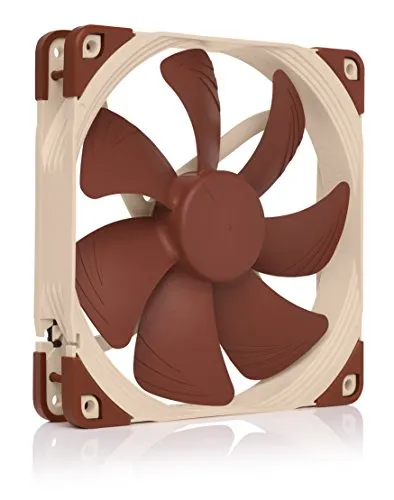 Noctua NF-A14 FLX Gehäuselüfter 140 mm - Leise & Effizient - Gehäuselüfter mit fortschrittlicher Silent-Kühlleistung, drei Drehzahloptionen und verbesserter Effizienz. Ideal für PC-Enthusiasten und Wasserkühlungs-Radiatoren.