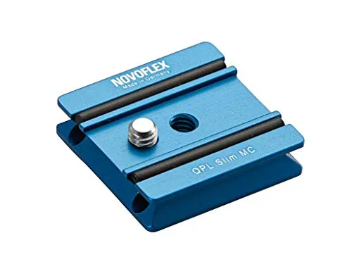 Novoflex Klemmplatte mit 1/4" und - MiniConnect Anschlußmöglichkeit