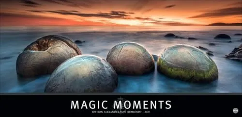 Harenberg Magic Moments Panoramakalender 2027 - Großer Foto-Wandkalender im XL-Format für beeindruckende Landschaften, ideal für jeden Raum. 14 Seiten voller inspirierender Bilder, perfekt zur Verschönerung Ihres Zuhauses.