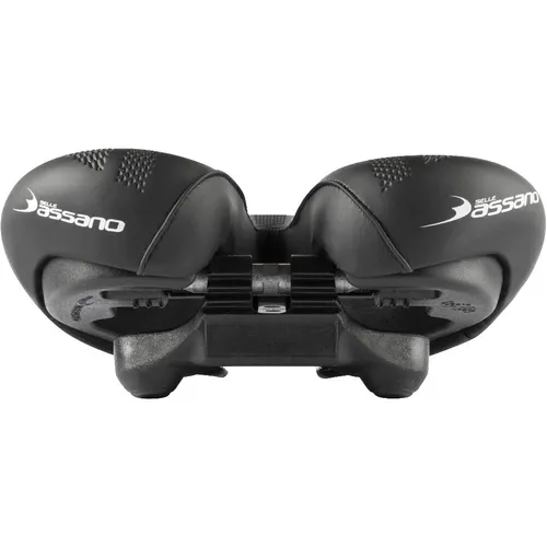 Sattel Selle Bassano Modular CT - Schwarz - Sattel für Fahrräder, ergonomisches Design für hohen Komfort auf langen Strecken