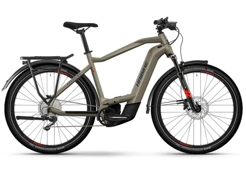 Haibike Trekking 8 E-Bike 750Wh – Kraftvoll und vielseitig - E-Bike mit Bosch Performance CX Motor, 750Wh PowerTube und hochwertiger Shimano Schaltung – ideal für lange Touren auf Straße und leichtem Gelände.