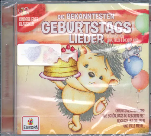 Die bekanntesten Geburtstagslieder,  Lena, Felix & die ... (NEU/OVP, B-Ware)
