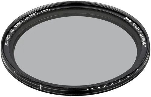 B+W Graufilter ND vario ND2-32 - 77mm, stufenloser variabler Neutraldichtefilter für perfekte Lichtkontrolle ohne Farbveränderung, extrem schmale Filterfassung und einfache Reinigung