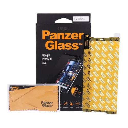 Panzerglass Displayschutz aus Glas für Google Pixel 2 XL in schwarz