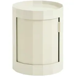Hay Facet Cabinet Beistelltisch Niedrig Eggshell High Gloss