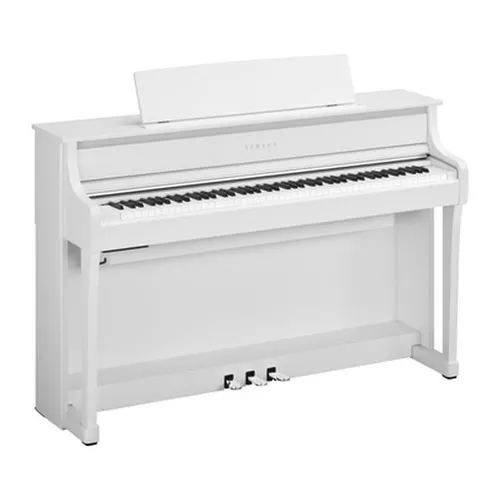Yamaha CLP-875 WH Digitalpiano Weiß - Premium Digitalpiano mit 88 Tasten auf GrandTouch-Klaviatur und herausragendem Klang der CFX und Bösendorfer Imperial Flügel – ideal für anspruchsvolle Pianisten.