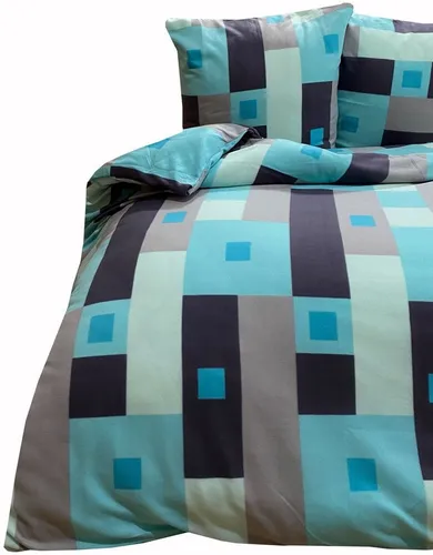 Leonado Vicenti Bettwäsche Winter - Flauschig warme 3-teilige Fleece Garnitur - Bettwäsche-Sets aus kuscheligem Thermofleece, ideal für kalte Nächte und hautfreundlich, perfekt für Allergiker. Mit praktischem Reißverschluss für einfaches Beziehen.