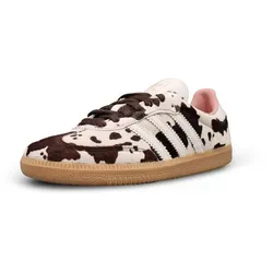 adidas Samba OG Cow Print (Damen) - 41 1/3 - Der adidas Samba OG Cow Print (Damen) kombiniert einen auffälligen Kuhfell-Print mit hochwertigem Obermaterial für Komfort und Stil. Ideal für kreative Outfits und ein echtes Statement in der Sneaker-Welt.