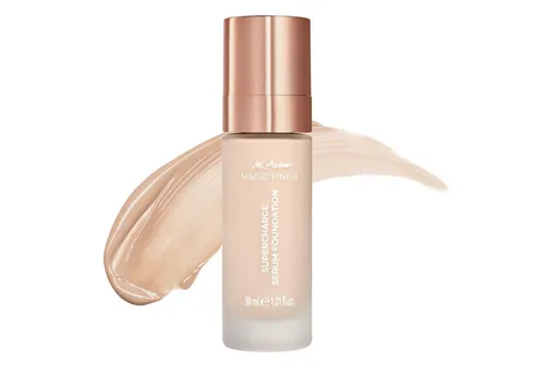 M. Asam Foundation Magic Finish Serum Foundation - Soft Ivory - Make-up für alle Hauttypen, feuchtigkeitsspendend und straffend mit mittlerer bis hoher Deckkraft für ein perfektes Finish.