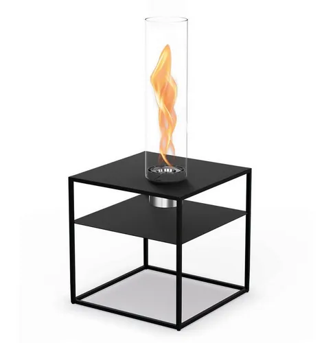 höfats Ablagetisch FIRE FRAME Lounge-Tisch mit Deckel - Der FIRE FRAME Lounge-Tisch vereint Funktionalität und Design. Mit zwei Ablageflächen und einer integrierten Öffnung für den SPIN air 1200 wird er zum stilvollen Mittelpunkt für gesellige Momente im Innen- und Außenbereich.