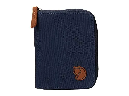Fjaellraeven Zip Wallet - Geldbörse 560 Navy - Damen-Geldbörsen mit Kreditkartenfächern und sicherem Münzfach mit Reißverschluss, perfekt für Kreditkarten, Visitenkarten und gefaltete Geldscheine.