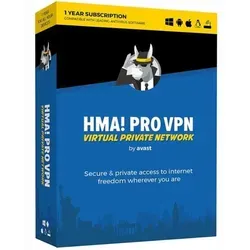 Hide My Ass Pro VPN by Avast, 5 Geräte - 1 Jahr, Download