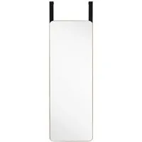 Costway Wandspiegel mit Bambusrahmen – Eleganter Türspiegel - Optisch vergrößern Sie Ihren Raum mit diesem hochwertigen Wandspiegel. Der stabile Bambusrahmen und die bruchsichere Beschichtung garantieren Sicherheit und Langlebigkeit. Ideal für jeden Raum!