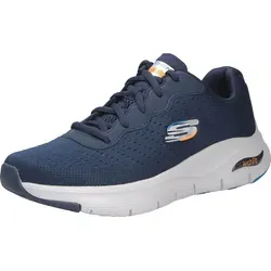 Skechers Arch Fit Infinity Cool Sneaker - Blau - 41 - Sneaker für Herren mit Arch Fit-Technologie, vegan und maschinenwaschbar für hohen Komfort und Unterstützung.