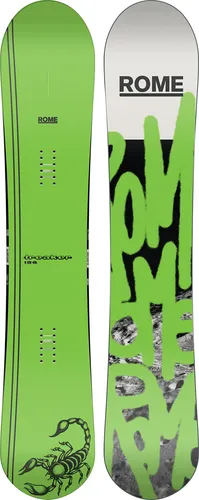 ROME FREAKER Snowboard 2026 - 156 cm - Das FREAKER Snowboard 2026 - 156 cm bietet höchste Präzision und Stabilität für All-Mountain-Rider. Mit seinem reaktiven Flex und der robusten Bauweise ist es ideal für anspruchsvolle Abfahrten und kreative Park-Tricks.