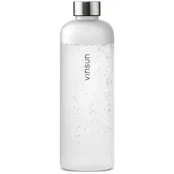 Vinsun Trinkflasche 1,5L - Auslaufsichere Sportflasche - Trinkflasche aus BPA-freiem Tritan, bruchsicher und geschmacksneutral. Ideal für Sport und Outdoor-Aktivitäten, mit großzügiger Trinköffnung und Silikon-Dichtung.