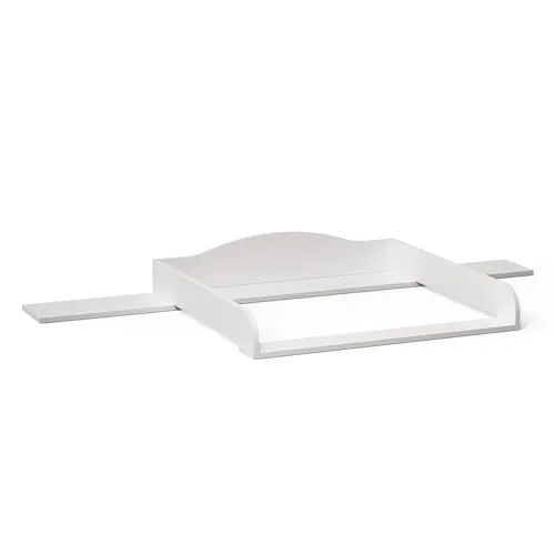 Bellabino Oti Wickelaufsatz für IKEA Kommoden - Wickeltisch-Aufsatz für IKEA Hemnes, Malm, Nordli, welliges Design, platzsparend und sicher – ideal für ein stilvolles Kinderzimmer!