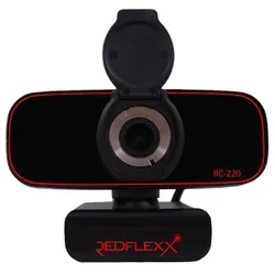 Redflexx Black Weeks % | REDCAM RC-220, Full HD-Webcam Integriertes Mikrofon und austauschbare Blende