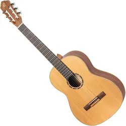 Ortega R122L - Linkshänder-Gitarre - Gitarren - Hochwertige Linkshänder-Gitarre mit Zederndecke und Mahagoni-Boden, inklusive Gigbag für optimalen Schutz.