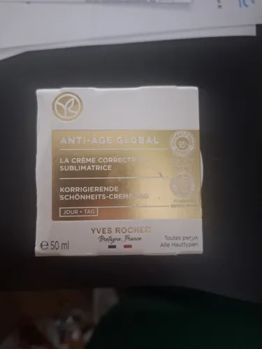 Yves Rocher Anti-Age Global Korrigierende Schönheits Creme Tag 50 ml MHD 08-27