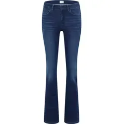 MUSTANG Damen Style Shelby Slim Boot Jeans, Mittelblau 682 - Stylische Slim-fit Jeans aus Baumwollmix mit Elasthan für optimalen Komfort, 5-Pocket-Design und trendige Used-Waschung.