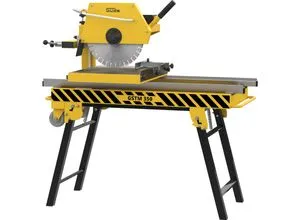 Güde Steintrennmaschine GSTM 350 - Baugeräte für präzise Schnitte in Rand- und Tiefbordsteinen, Betonflächen und Pflastersteinen. Ideal für Profis und Heimwerker.