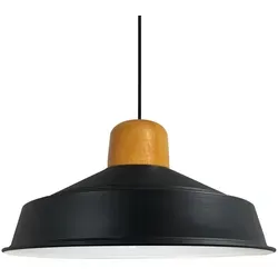 bamyum Asletl Pendelleuchte Ø40 cm - Moderne Hängelampe für Esstisch und Küche, aus hochwertigem Metall, höhenverstellbar und ideal für einen industriellen Vintage-Look.