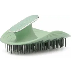 Manta Hair Brush Manta Blue mit Spiegel - Bürsten & Kämme, patentierte Flexguard Technologie für 360 Grad Bewegung der Borsten, ideal für alle Haartypen und sorgt für mehr Glanz ohne Haarbruch.