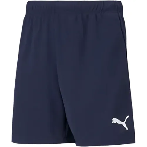 Puma Teamrise Trikot Short Kinder - weiß