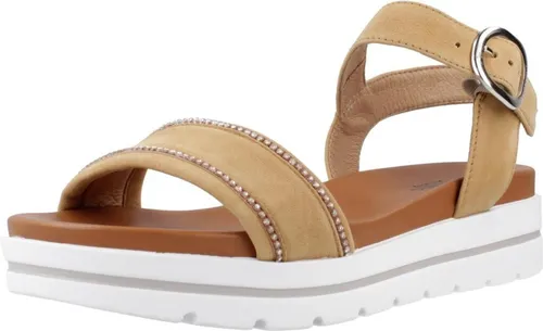 Nero Giardini Sierra Sandale in Braun (Gr. 39) - Elegante Sandale für Damen, Modell Sierra in Braun, aus hochwertigem Velourleder. Bequem und stilvoll für den Alltag, mit flachem Absatz und Riemenverschluss.