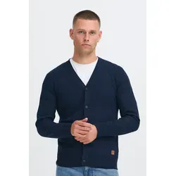 Blend Strickjacke BHFinex Komfortabler Cardigan mit Knöpfen. blau M (50)