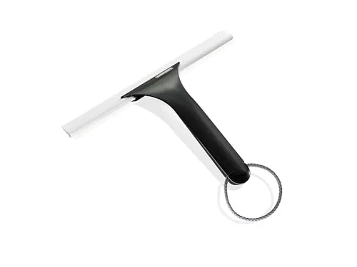 Leifheit Duschabzieher Cabino Black – Effizienter Abzieher für glänzende Duschwände - Der Leifheit Duschabzieher Cabino Black sorgt für streifenfreie Duschwände und Fliesen. Mit einer Wischbreite von 24 cm und praktischem Design ist er ideal für eine schnelle und einfache Reinigung im Badezimmer.
