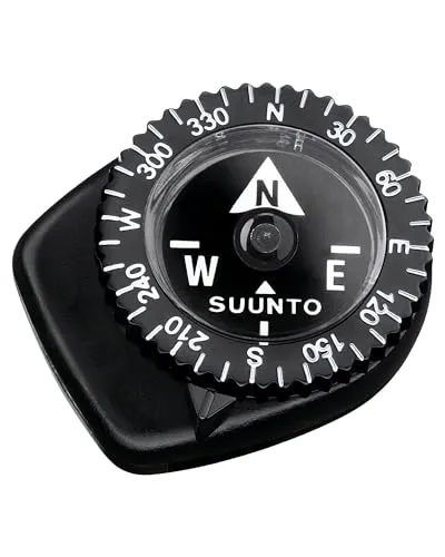 Suunto Kompass Clipper L/B North # - Praktischer Ansteckkompass für präzise Navigation im Freien. Ideal für Wanderer und Outdoor-Enthusiasten.