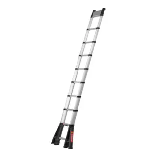 Hymer Teleskop-Anlegeleiter - Leiter mit eloxierten Holmen, ideal für sicheres Arbeiten in der Höhe und platzsparend verstaut.