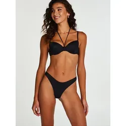Hunkemöller Bikini-Oberteil "Luxe" in Schwarz - 75B