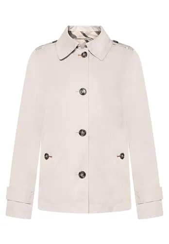 Gil Bret Anorak Sommerjacke - Leichte Sommerjacke mit taillierter Passform, ideal für angenehme Tragekomfort. Aus 100% Polyester gefertigt, bietet sie praktische Paspeltaschen und einen klassischen Umlegekragen.
