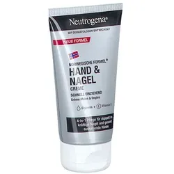 Neutrogena Norwegische Formel Hand & Nagel Creme - Handcreme mit 4-in-1 Pflege für schöne Hände und Nägel, spendet intensive Feuchtigkeit und zieht schnell ein, ideal für die tägliche Anwendung.