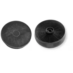 Aktivkohlefilter Dunstabzugshaube für IKEA NYTTIG FIL 120 - ca. D 12 cm, H 4 cm - Schwarz